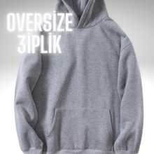 Gri Oversize Hoodies (Unisex - Amerikan Kalıp) Gri Oversize Hoodies (Unisex - Amerikan Kalıp)
