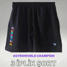 ASTROWORLD ŞORT Nakış işleme ASTROWORLD ŞORT Nakış işleme