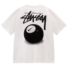 Stüssy Nk Ball White  Oversize Tshirt