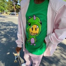 (A6)Drew-Canavarı-Oversize Tshirt - FİT
